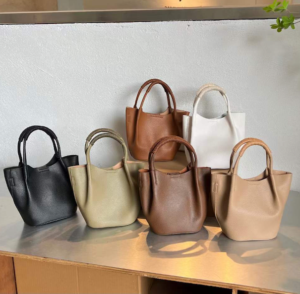 Small Tote Crossbody Bag w/Cosmetic Pouch