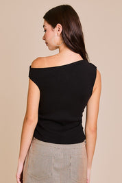 Black Asymmetrical Top