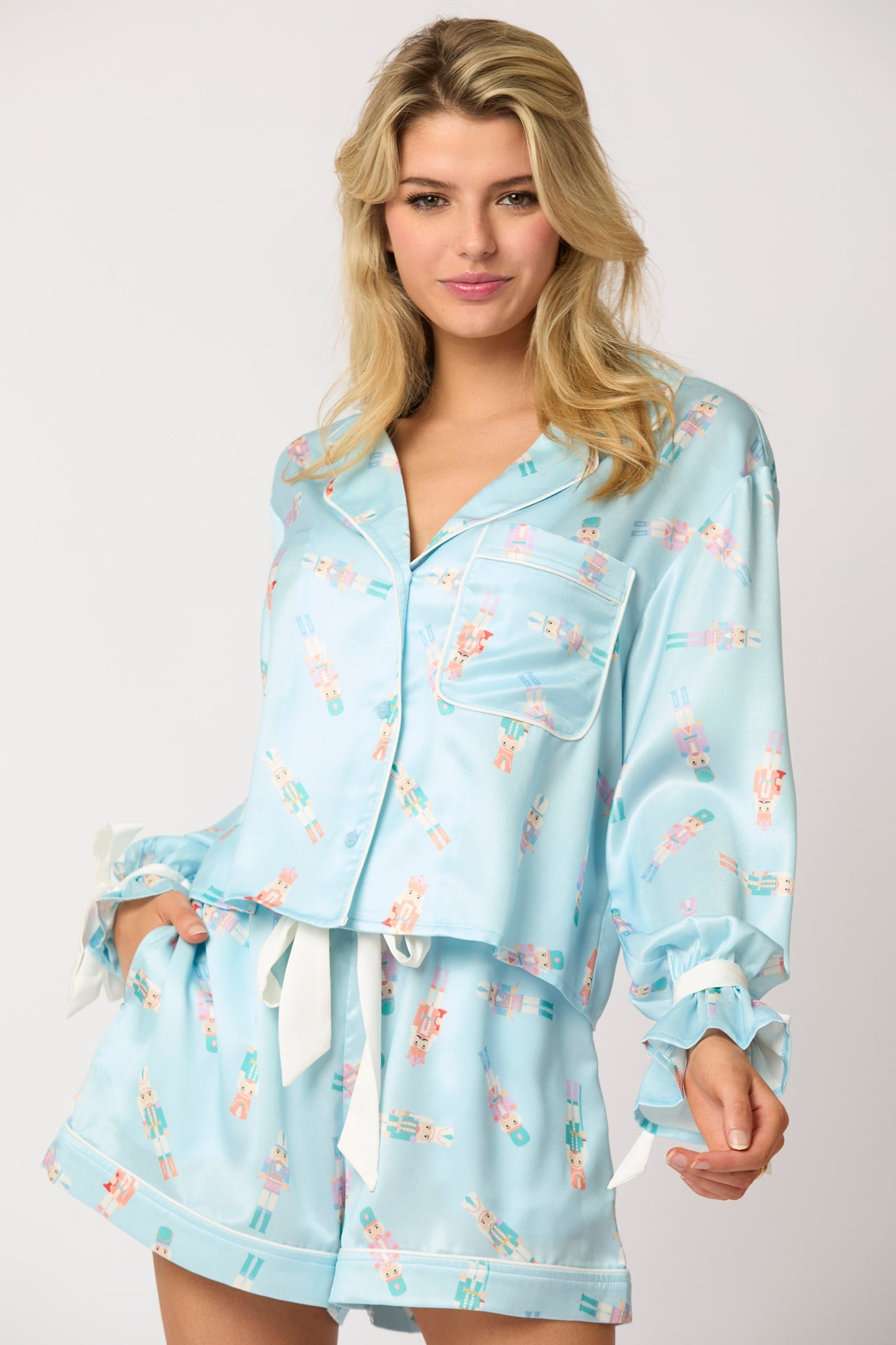 Blue Nutcracker PJs