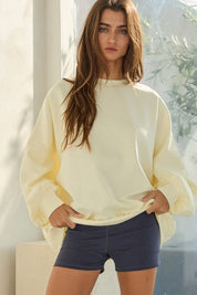 Cream Soft Sweatshirt