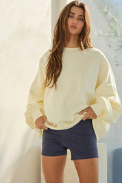 Cream Soft Sweatshirt