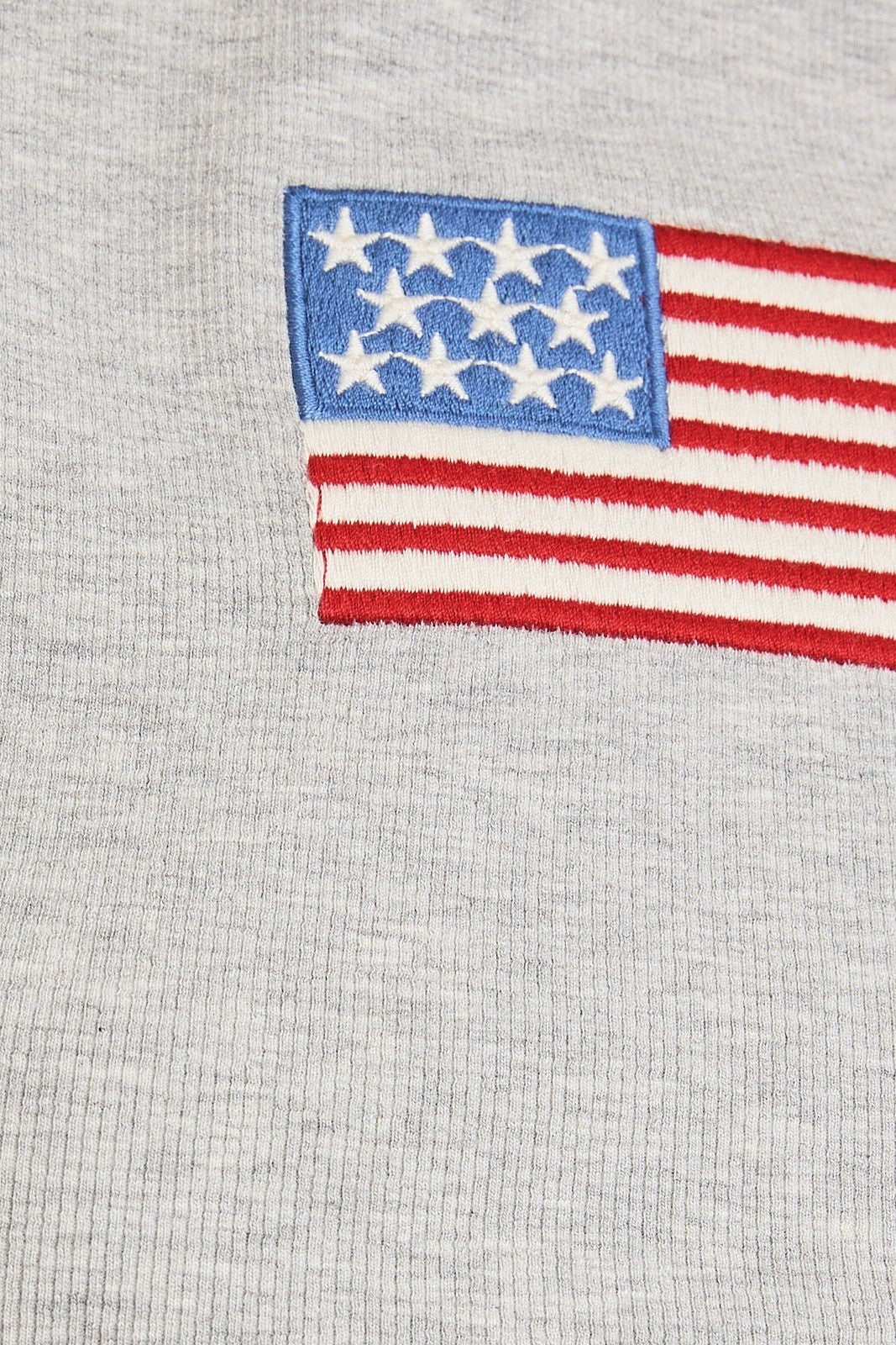 Grey American Flag Tee