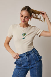 Martini Beads Top