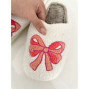 Luxe Bow Slippers