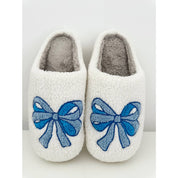 Luxe Bow Slippers