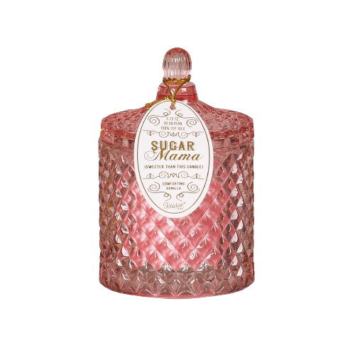 Crystal Pink Sugar Mama Candle