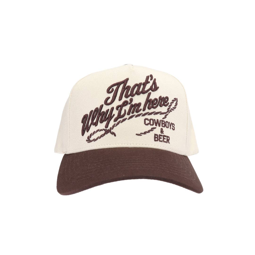 Cowboy & Beer Hat