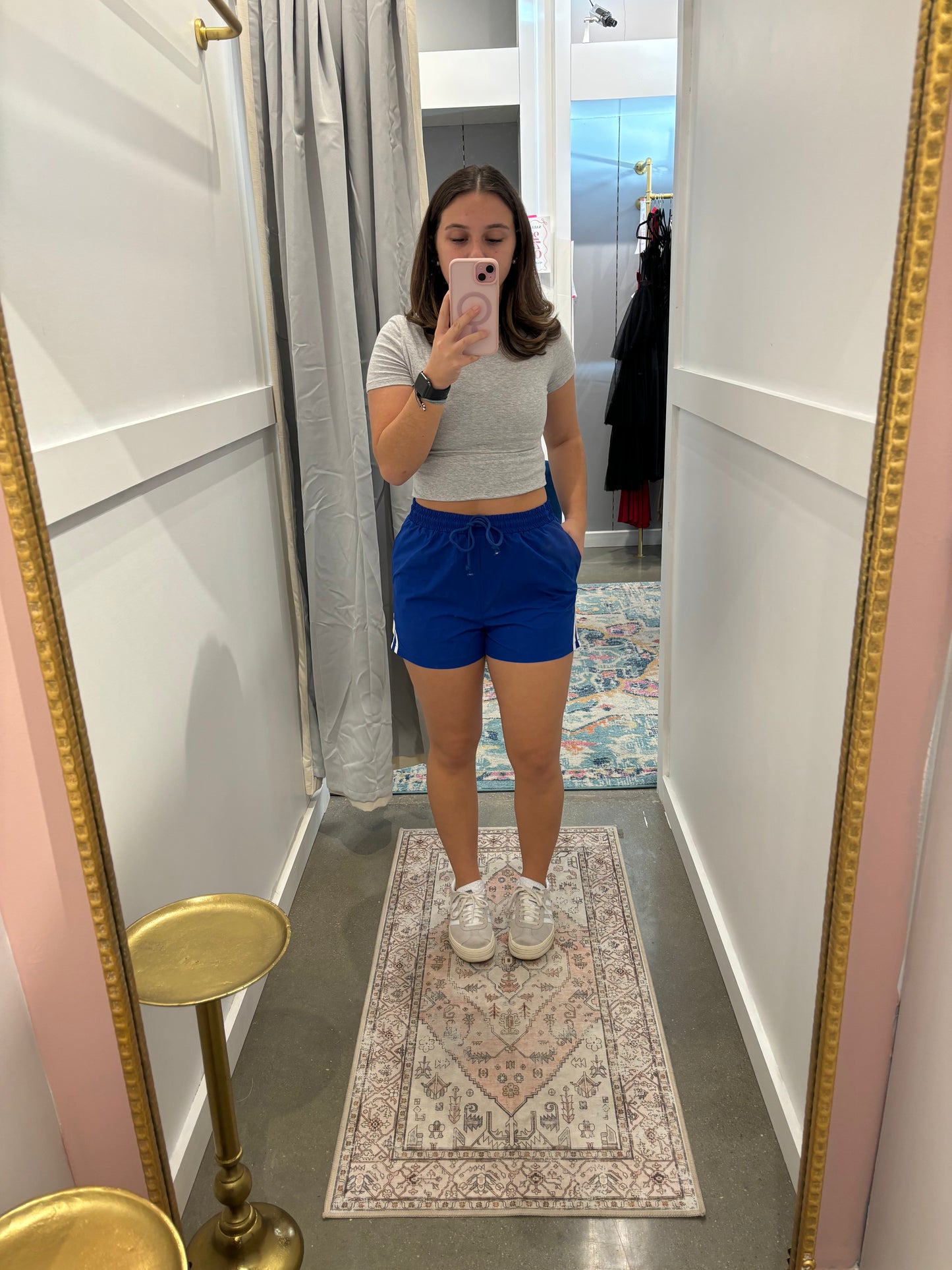 Royal Blue Athletic Shorts