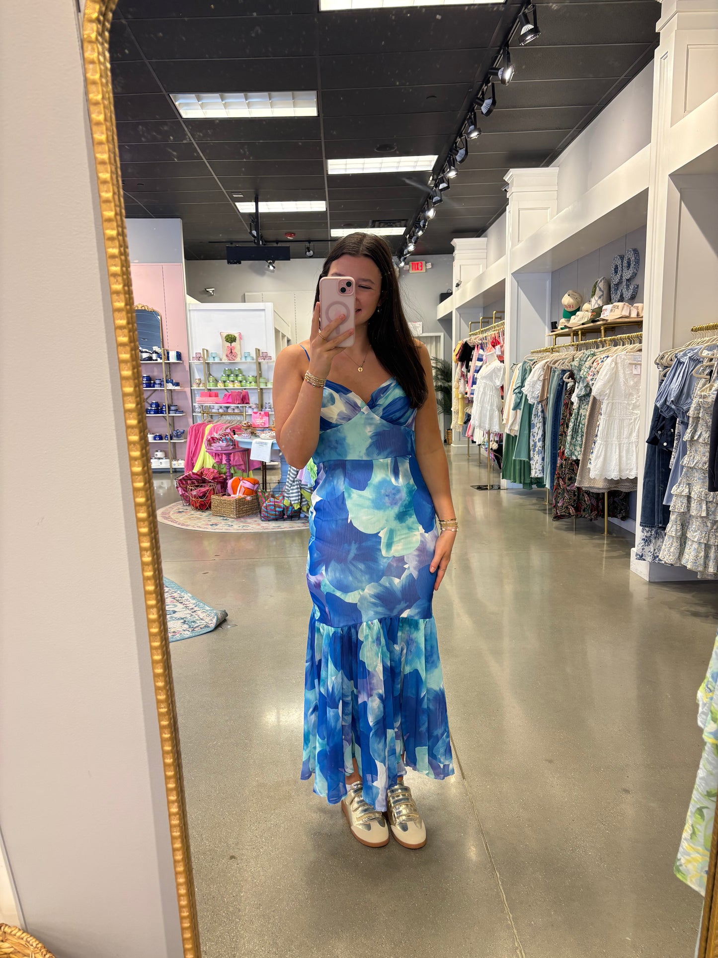 Blue Mermaid Dress