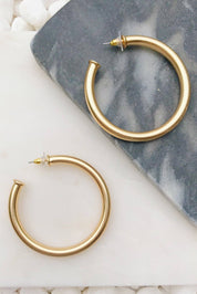 Upper Class Taste Hoop Earrings