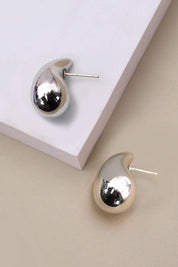 GRACEFUL LIGHTWEIGHT TEARDROP EARRINGS | 80E1961: GOLD
