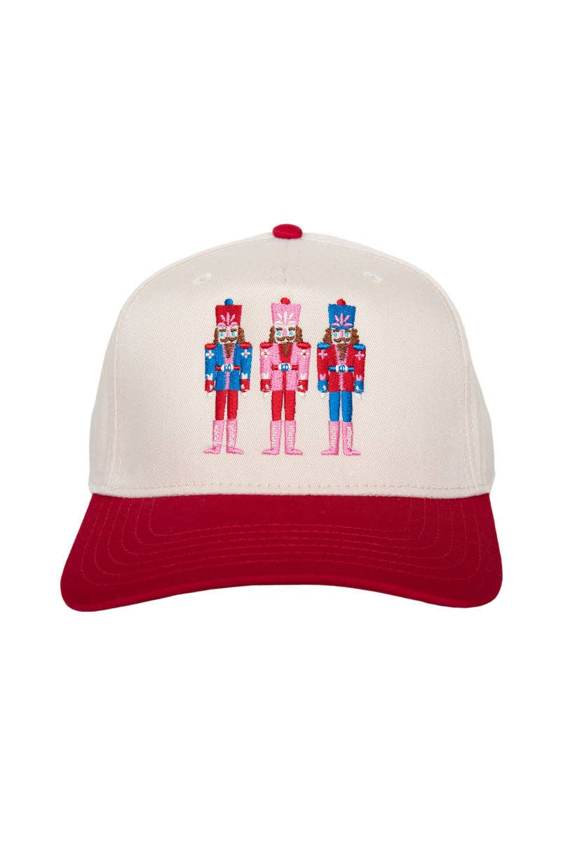 Red Nutcrackers Vintage Christmas Hats