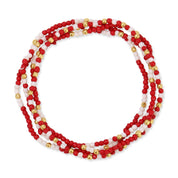 Stretch Seed Assorted Bead GAME DAY Bracelets