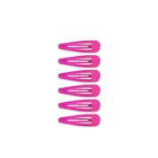 Snap Clip | 6 Count | Tropical Punch showing lightweight and hair-friendly