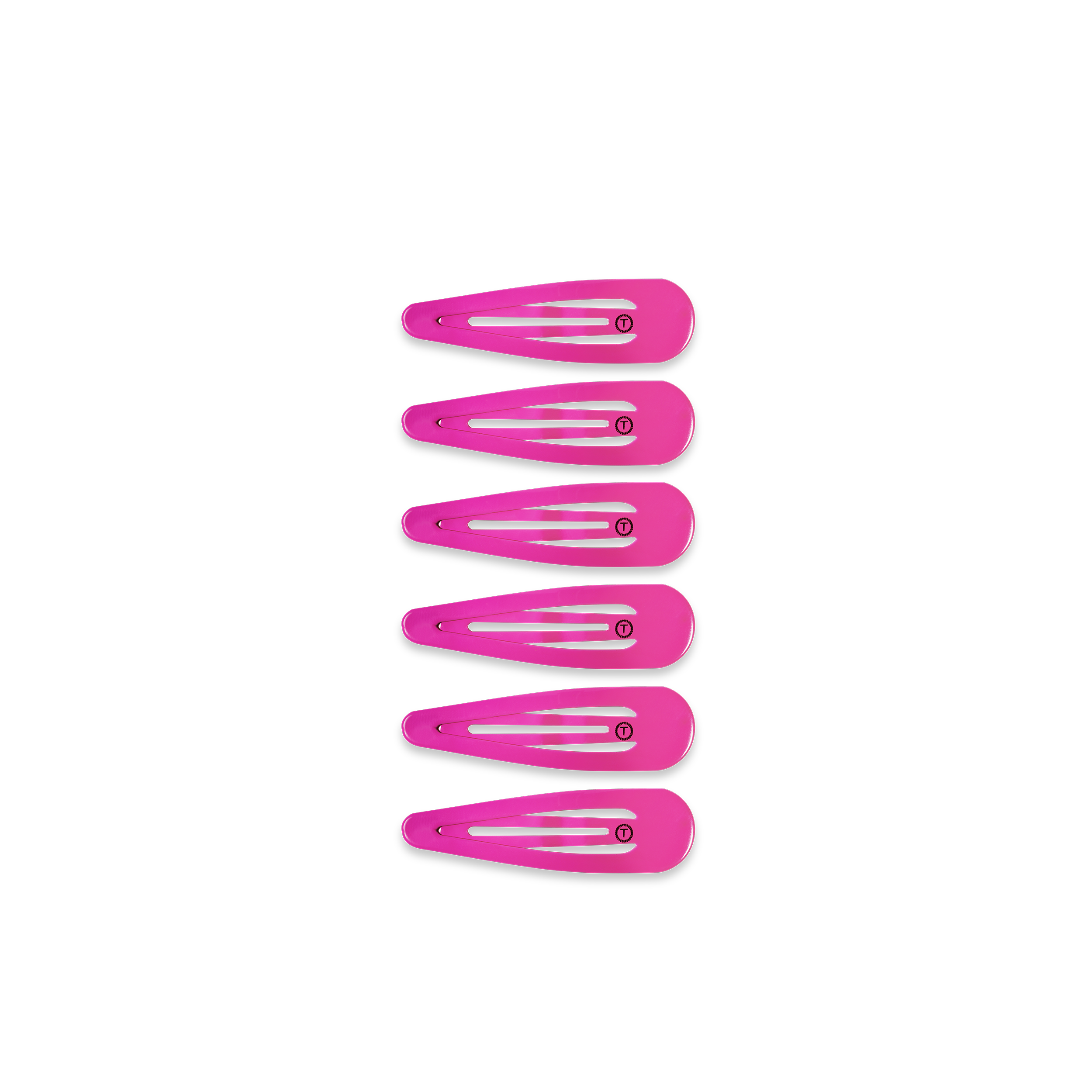 Snap Clip | 6 Count | Tropical Punch showing lightweight and hair-friendly