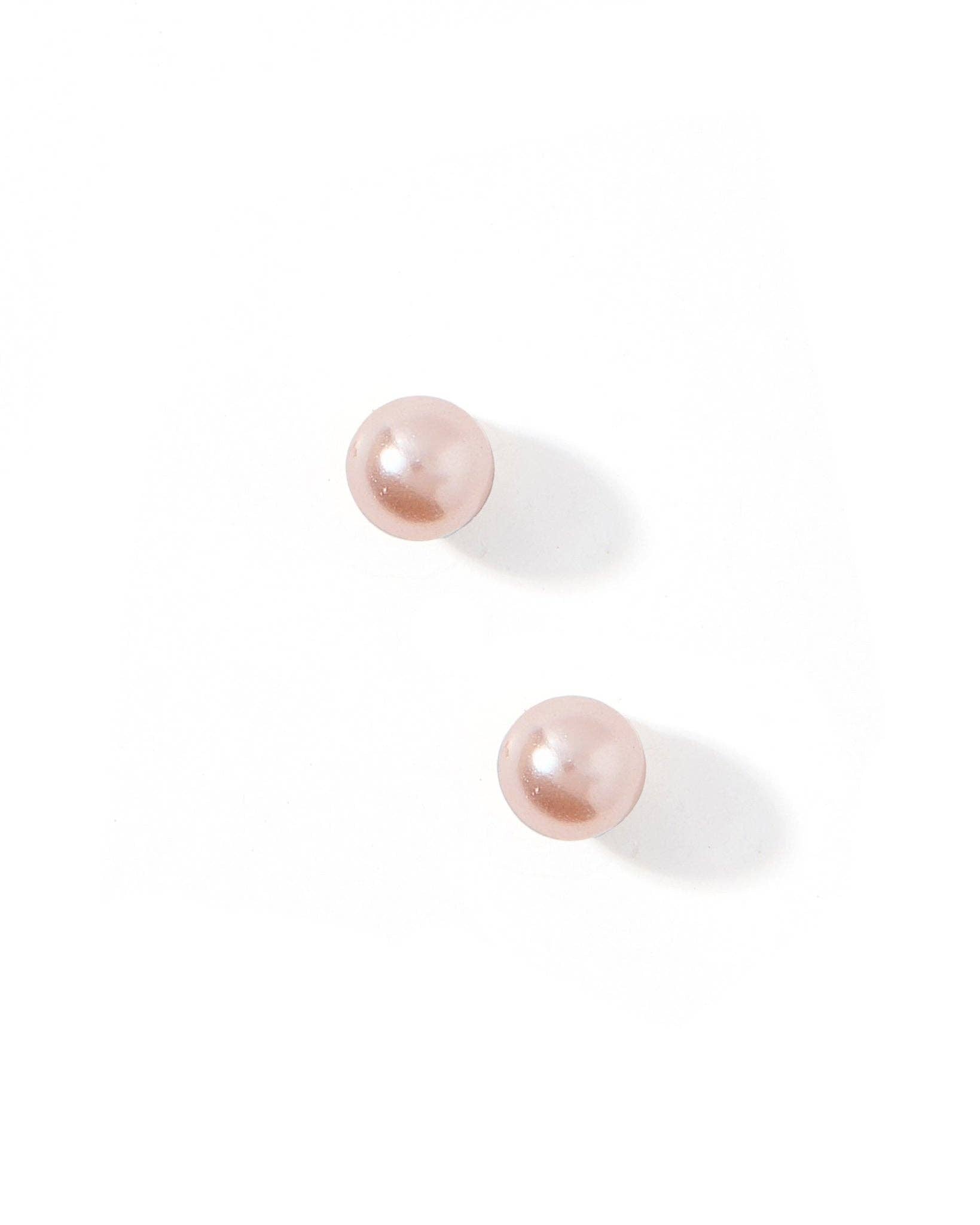 Screwback Stud Earrings Payton Pearl Pink