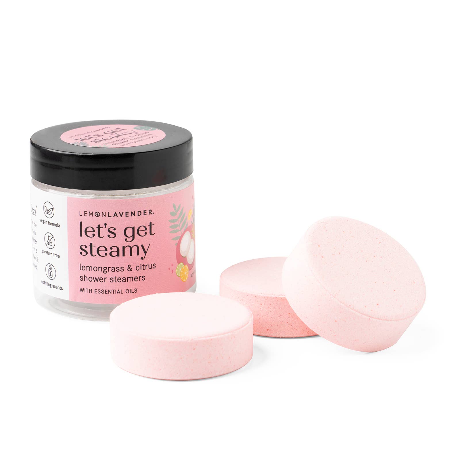 Lemon Lavender Shower Steamers 3 pack