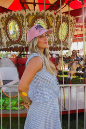 America’s Sweetheart Striped Trucker Hat