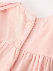 Pink Peter Pan Embroidered Bloomer Set