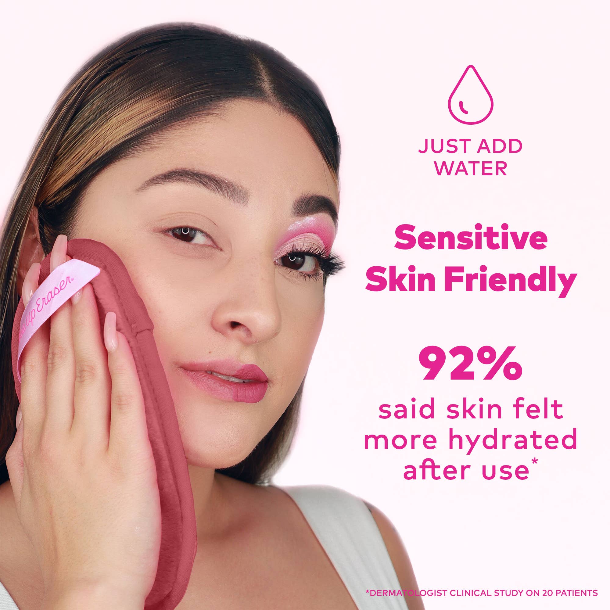 The Blush 5pc Gift Set MakeUp Eraser