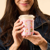 Pink Floral Drink Sleeve