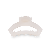 Coconut White Tiny Open Hair Clip