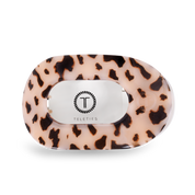 Round Flat Hair Clip | Large | Blonde Tortoise