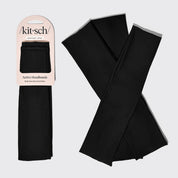 Recycled Active Headbands 3pc Set- Black