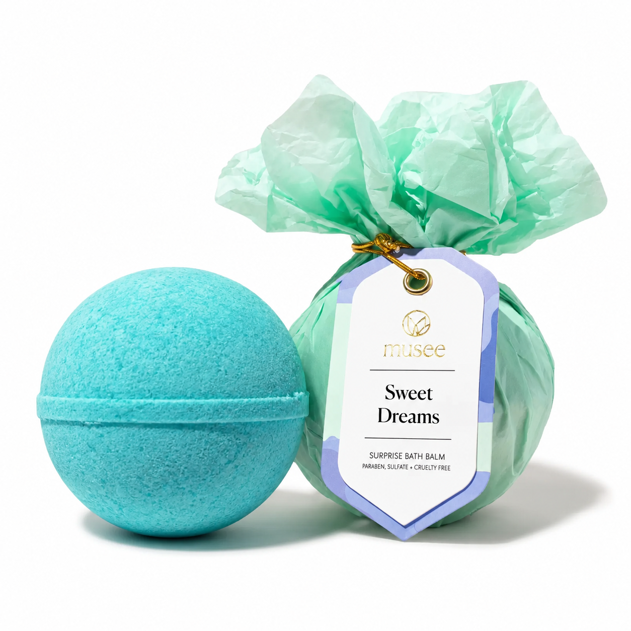 Sweet Dreams Bath Balm — chamomile and lavender fragrance and teal bath balm