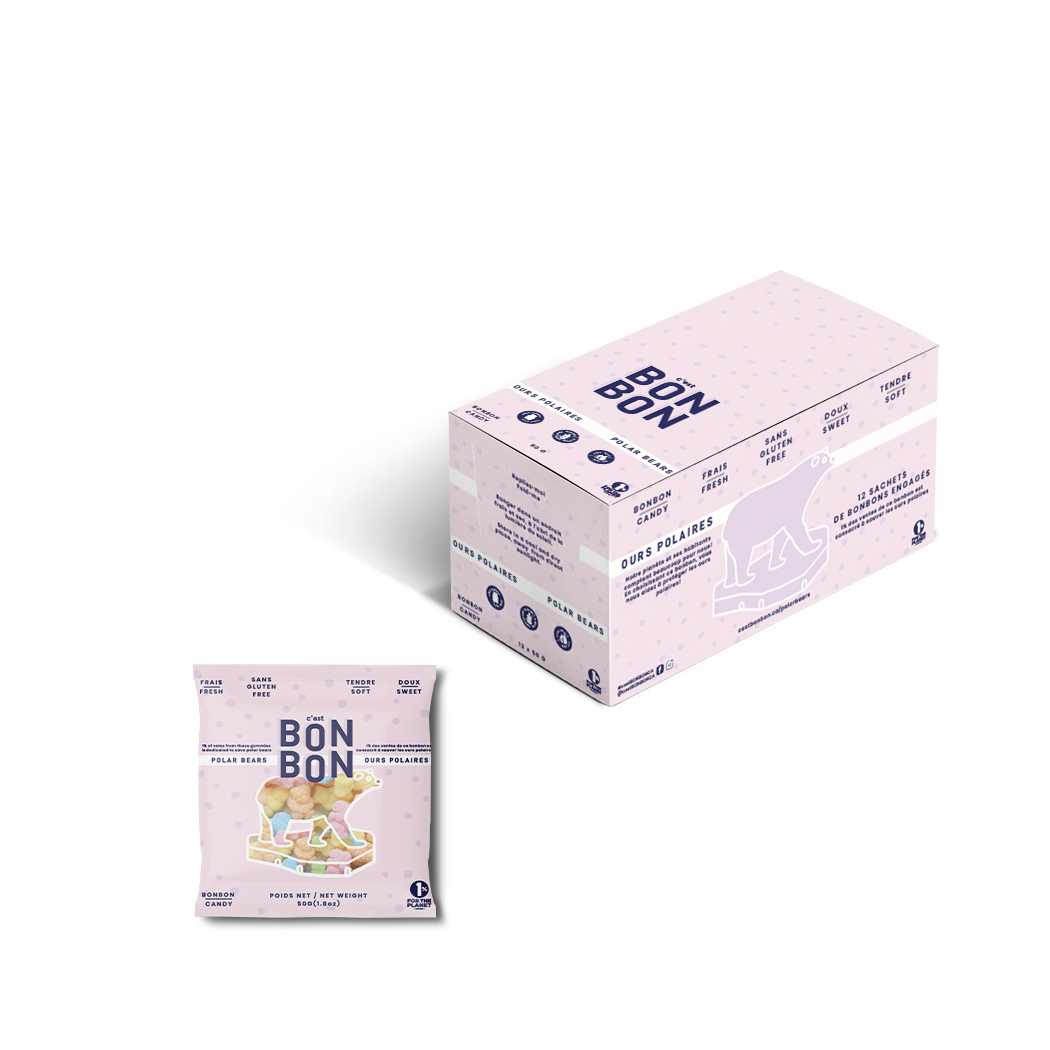 Polar Bears - Gummy Candies from Ninety Nine Boutique
