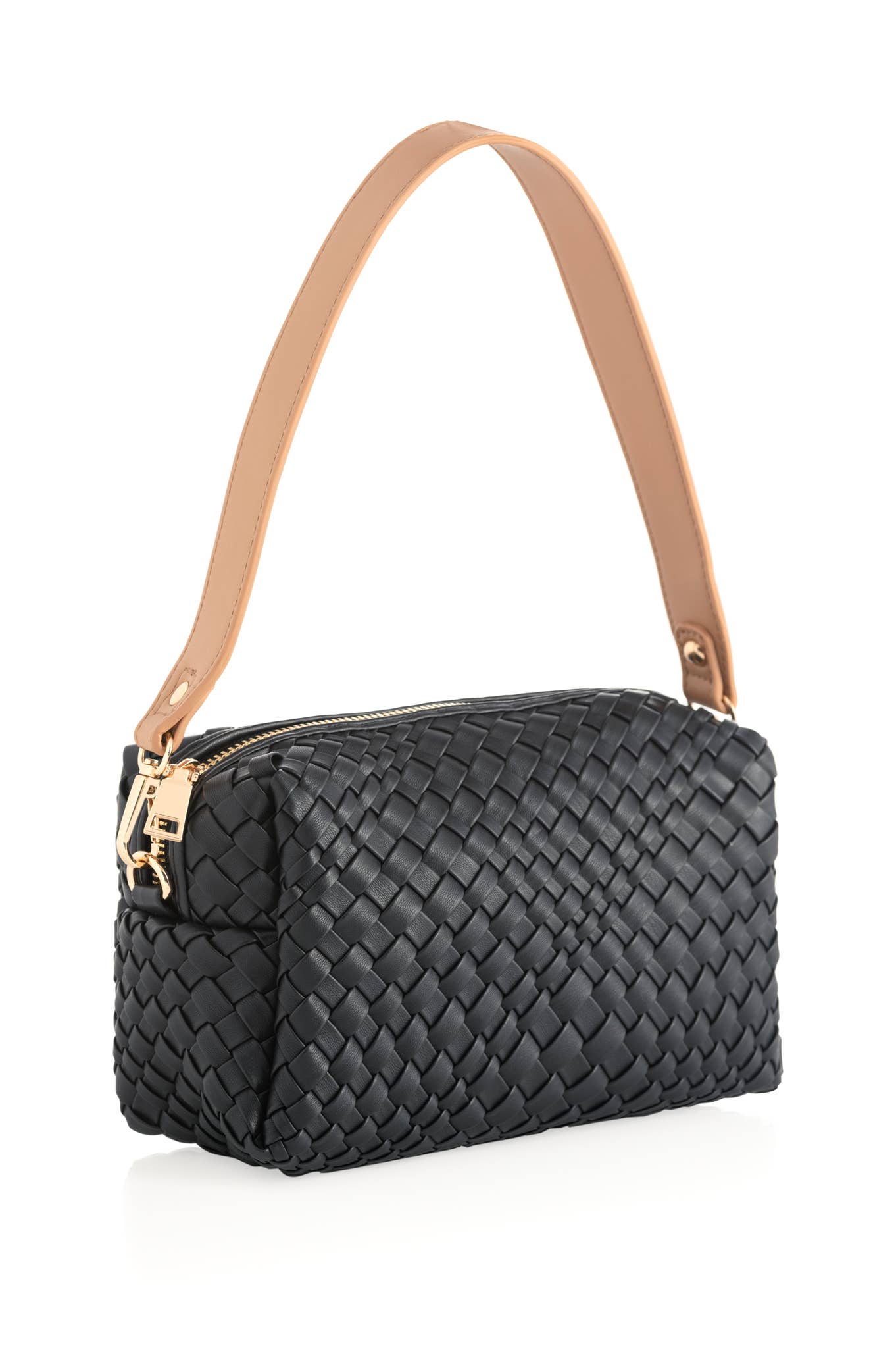 BLYTHE BOXY CROSS-BODY: Black