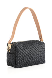 BLYTHE BOXY CROSS-BODY: Black
