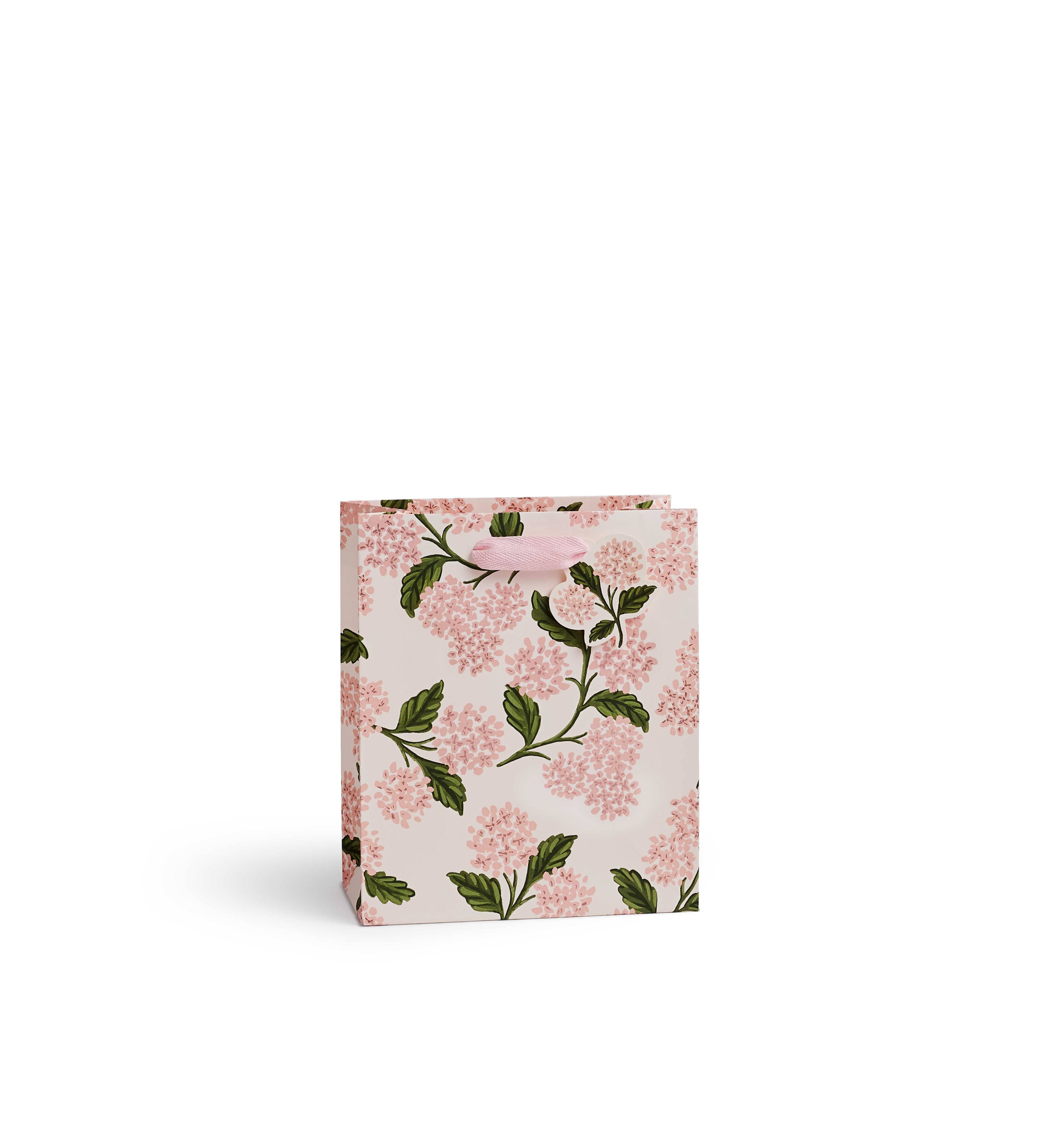 Pink Hydrangea Gift Bag