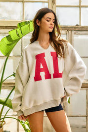 Alabama Reversible Oversized Pullover