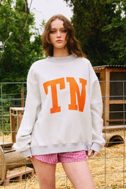Tennessee Reversible Mock Neck Sweatshirt