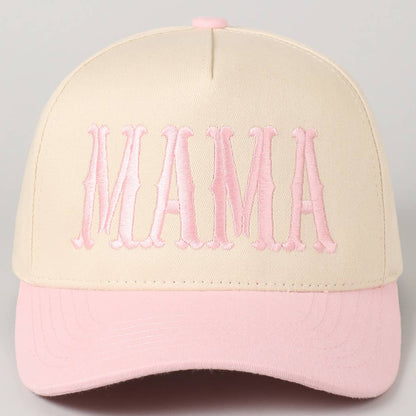 MAMA Embroidery Baseball Cap