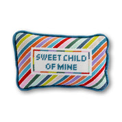 Sweet Child Of Mine Mini Needlepoint Pillow