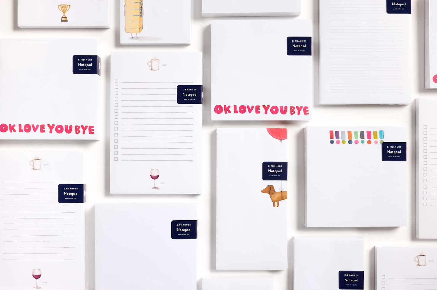 Happy Dots Exclamation Square Notepad