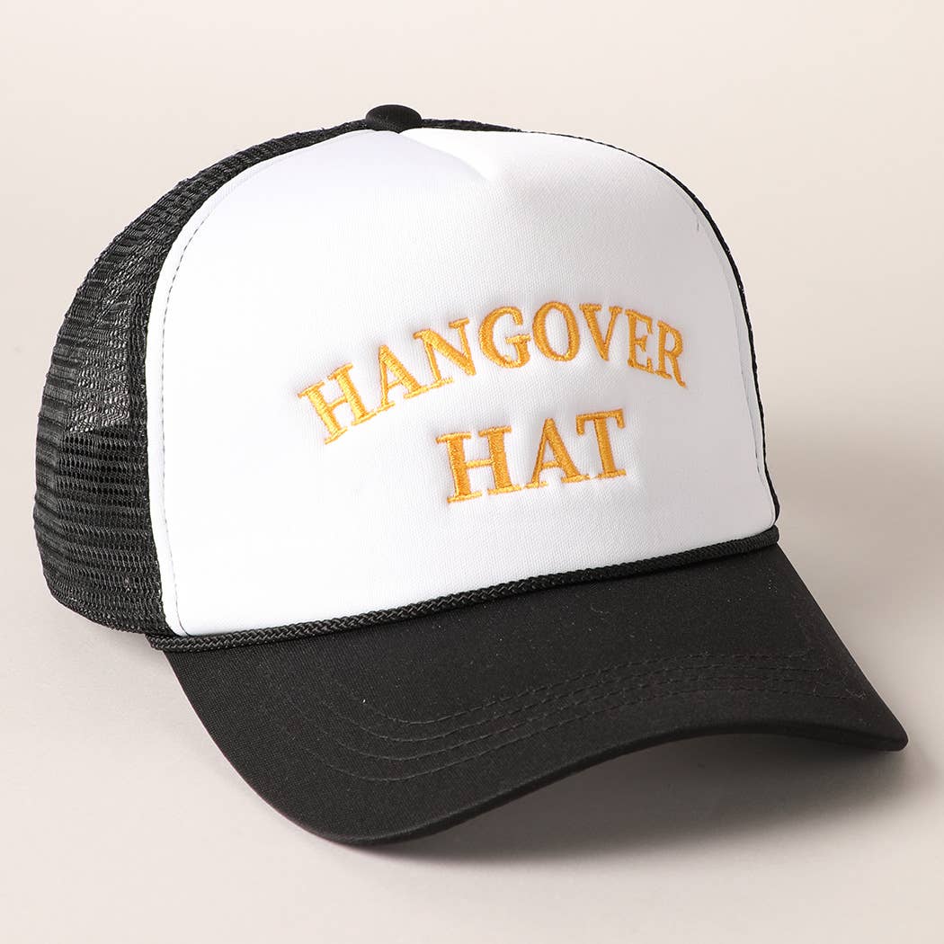 Hangover Hat Embroidered