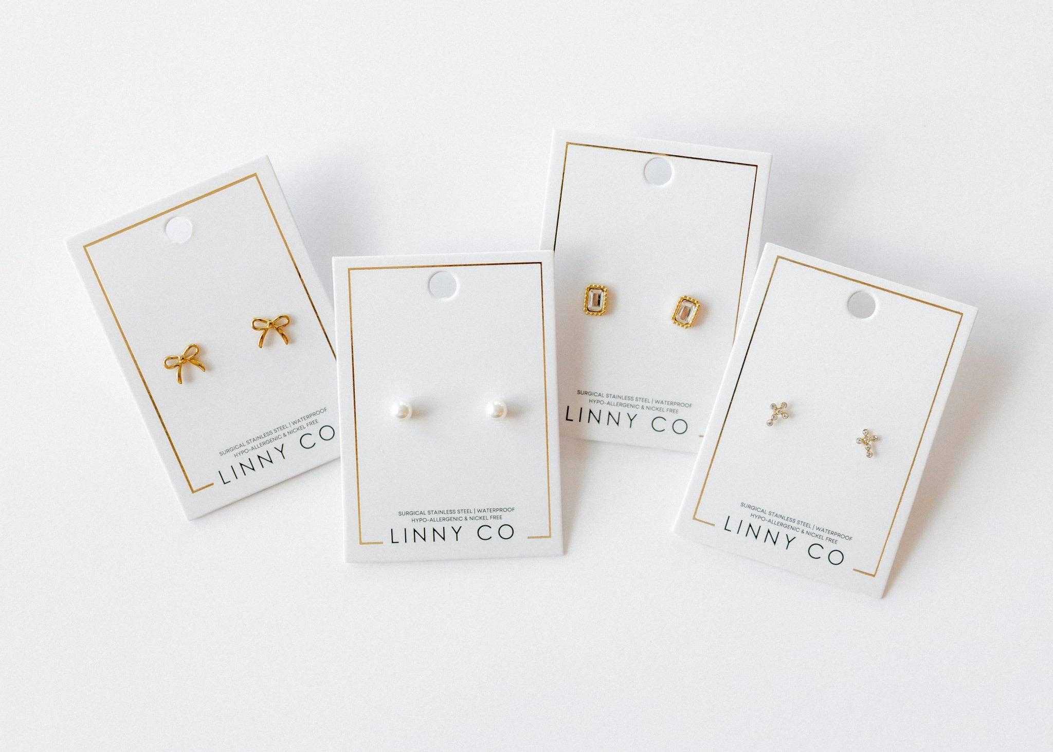 Screwback Stud Earrings Payton Pearl