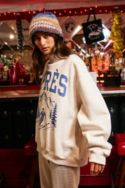 APRES/SKI Reversible MockNeck in a oversized fit