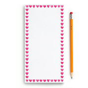 Mini Hearts Frame Market Notepad