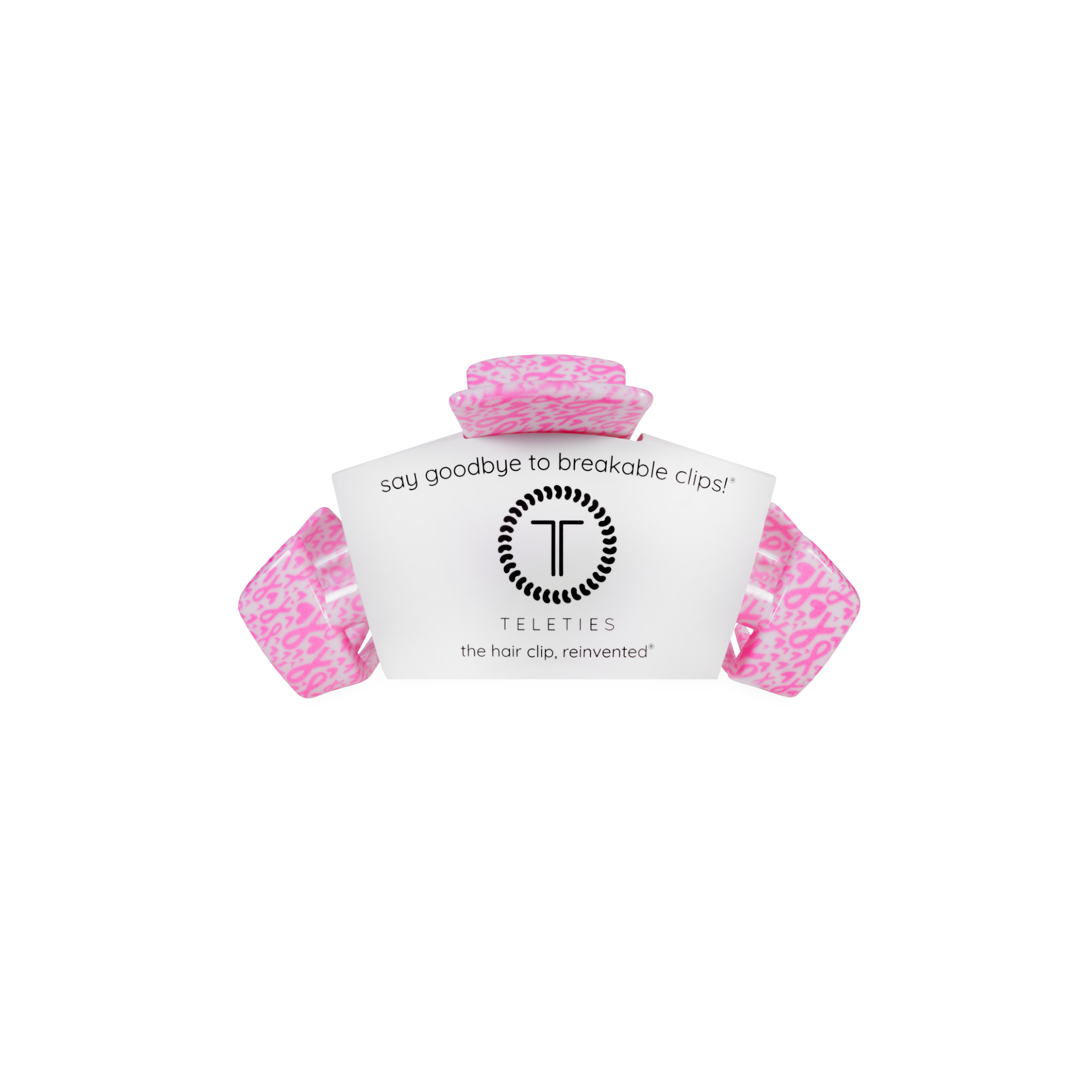 Classic Hair Clip | Small | Breast Cancer Awareness