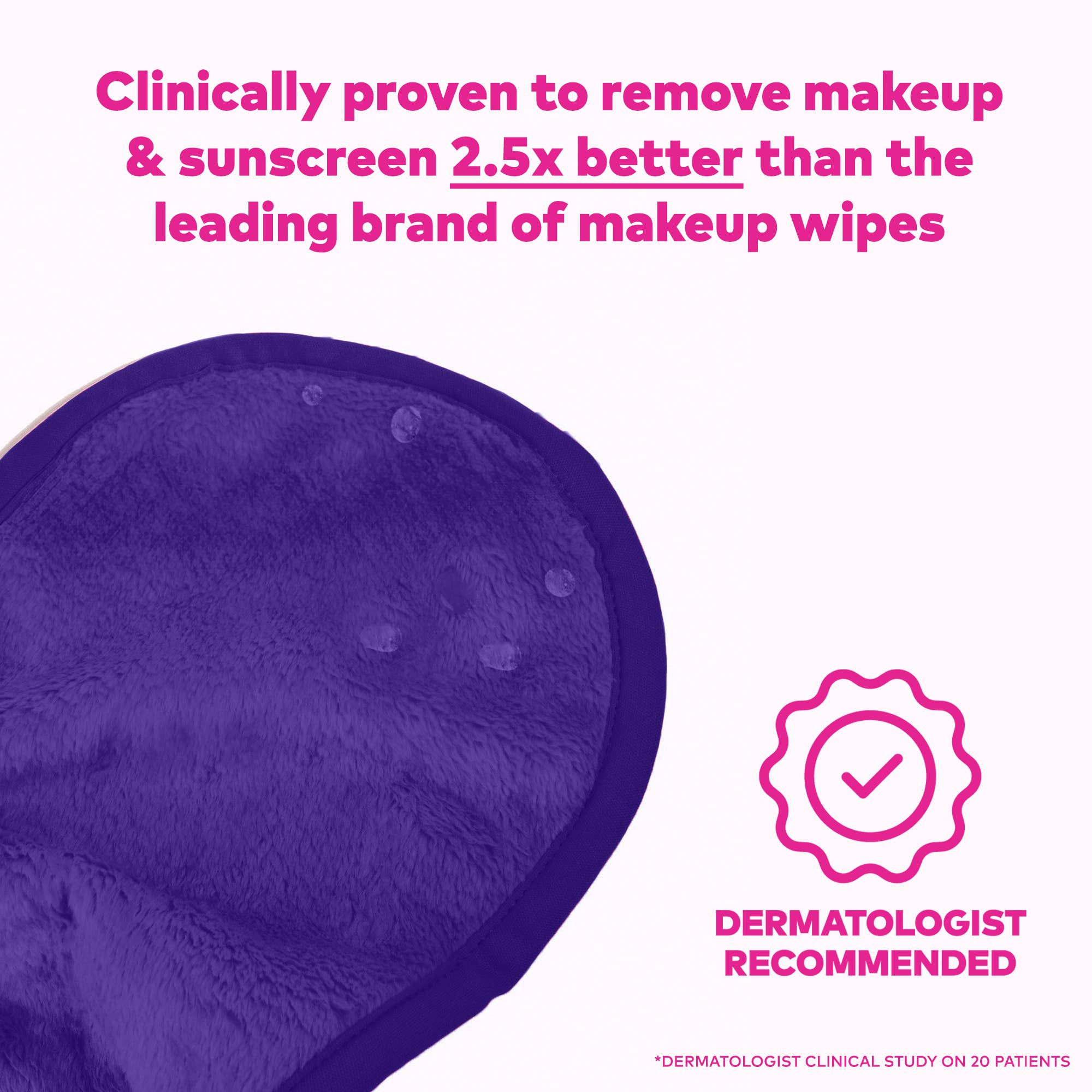 Purple PRO MakeUp Eraser