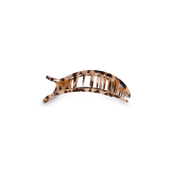 Blonde Tortoise Small Round Flat Hair Clip