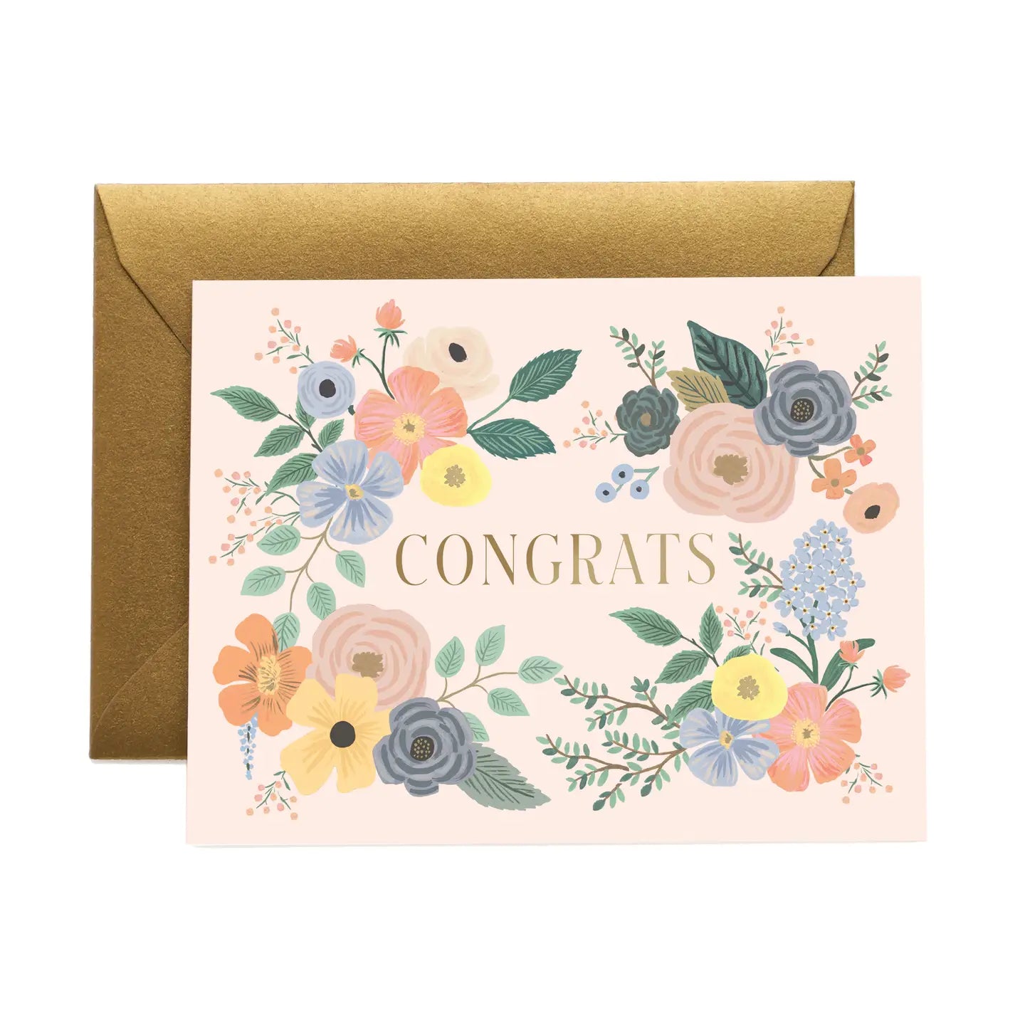 Garden Forest Congrats Card