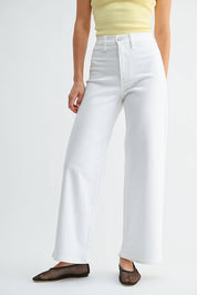 White Denim Trouser