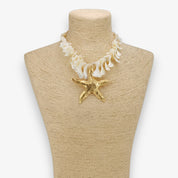 Chunky Shell Starfish Necklace