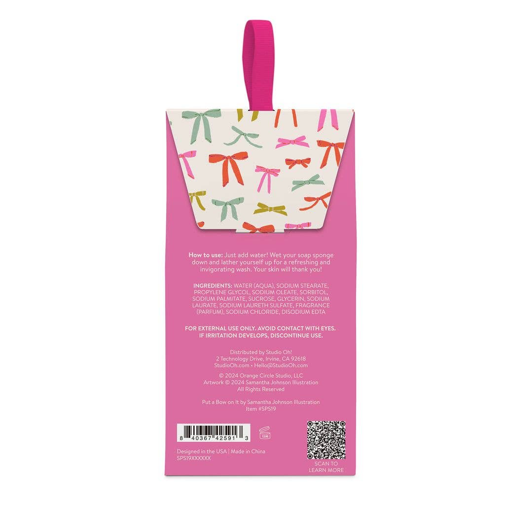 Bow Soap Sponge