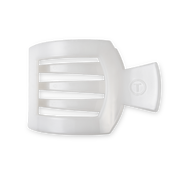 Coconut White Medium Square Flat Hair Clip